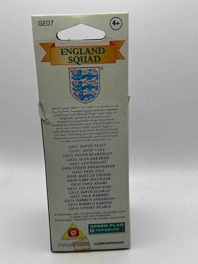 Paul Ince - Corinthian Figure with Display Stand - England 1996 - GE07 / E07