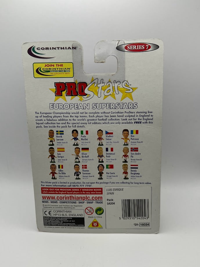 Luis Enrique - Corinthian ProStars European Superstars Series 7 - Spain - PRO242