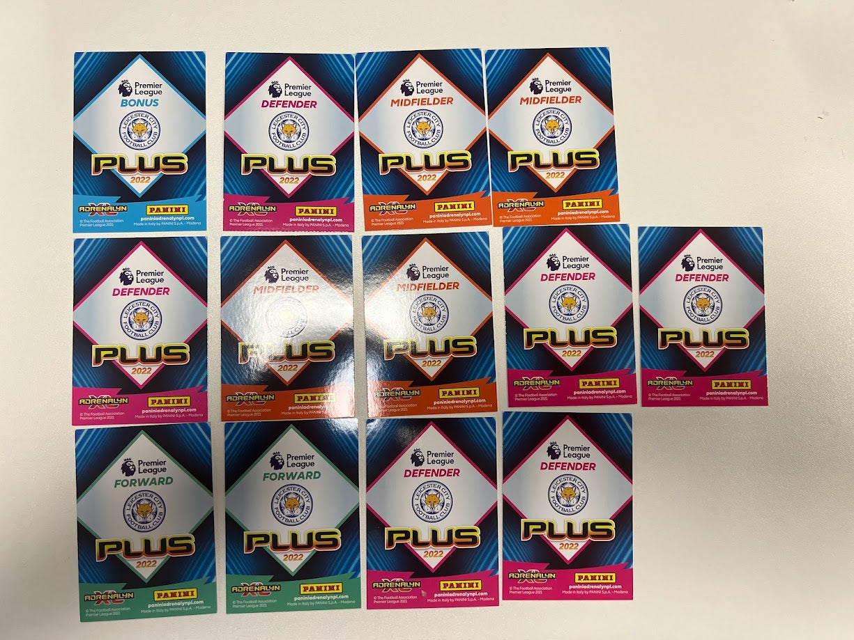 Leicester City - Panini Adrenalyn XL Premier League Plus Cards 21/22