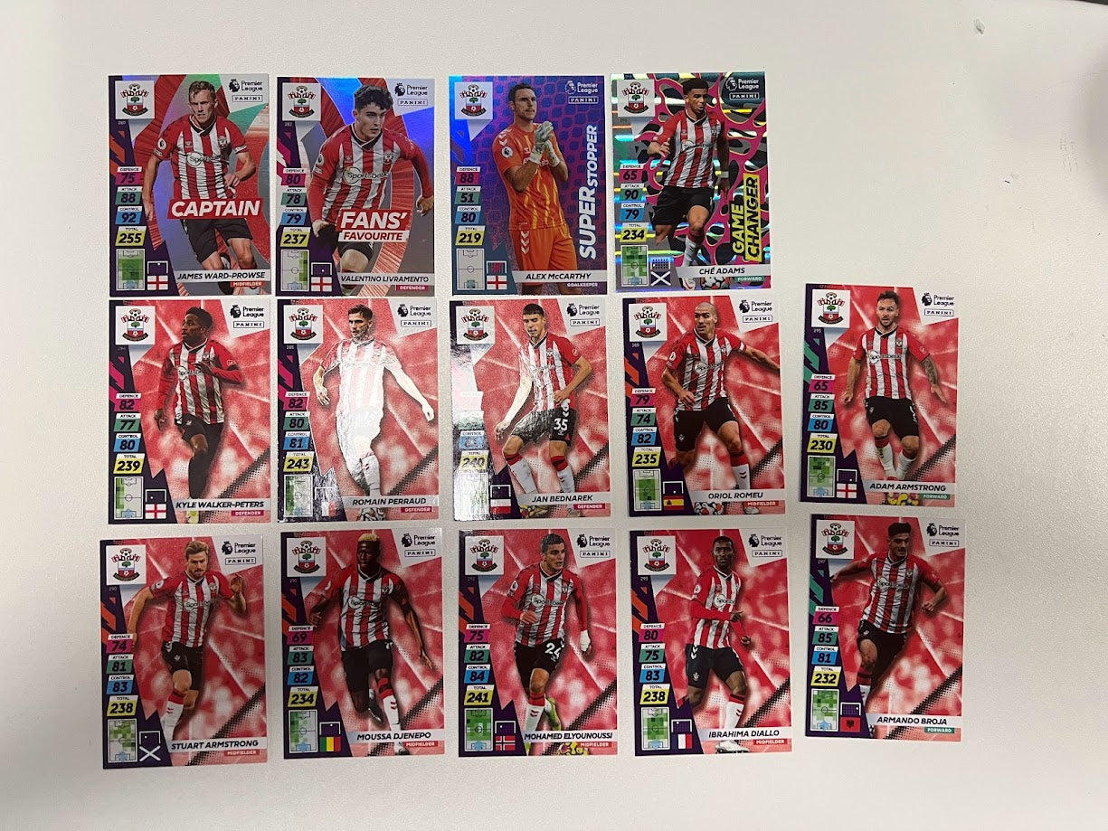 Southampton - Panini Adrenalyn XL Premier League Plus Cards 21/22