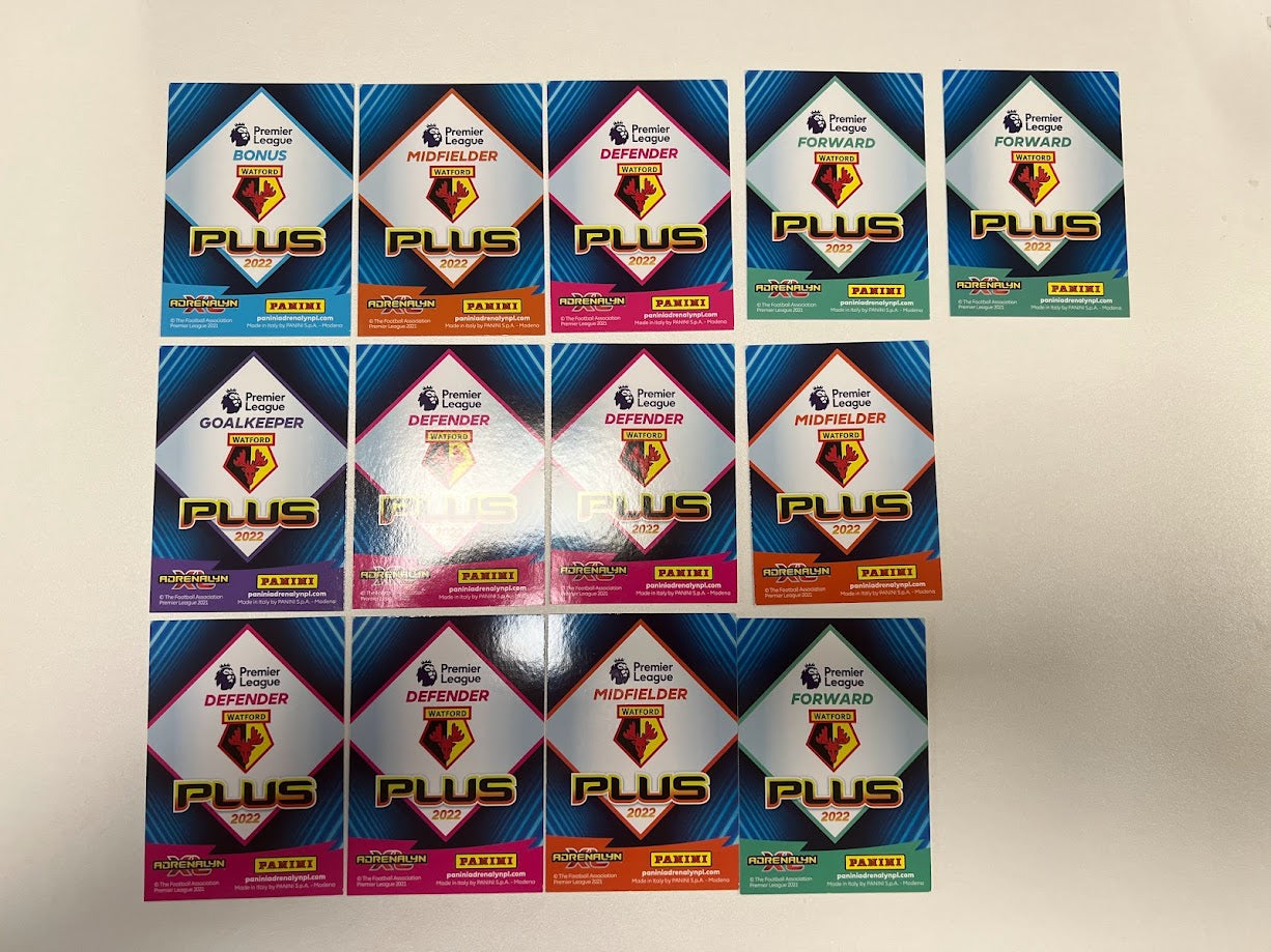 Watford - Panini Adrenalyn XL Premier League Plus Cards 21/22