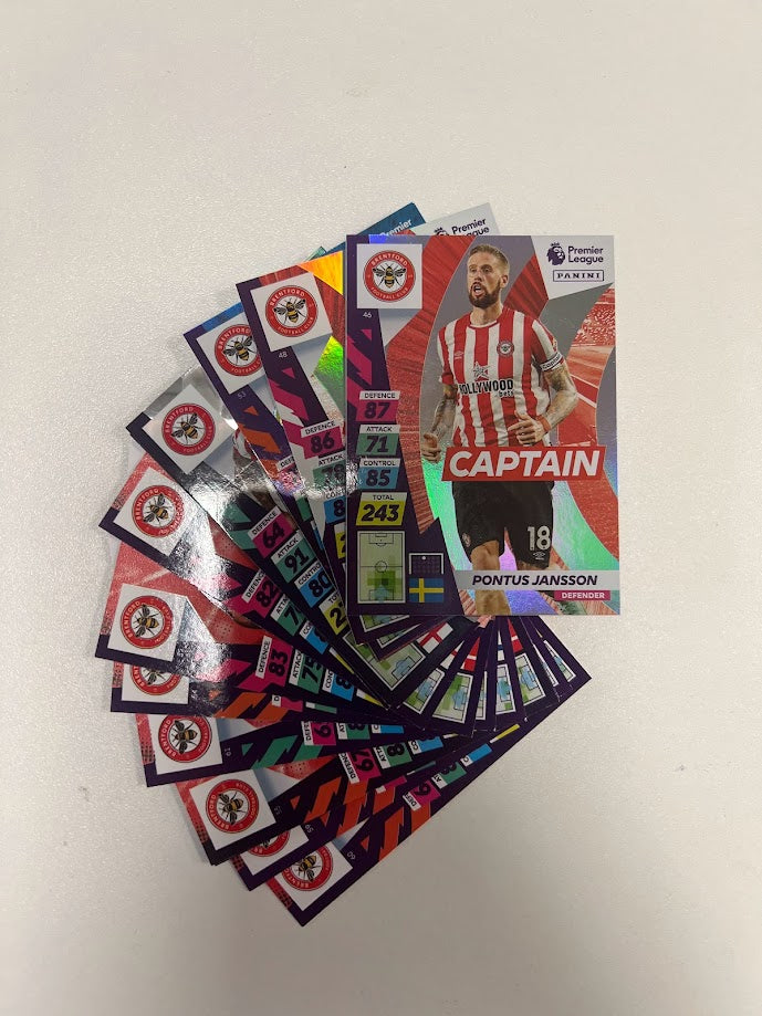 Brentford - Panini Adrenalyn XL Premier League Plus Cards 21/22