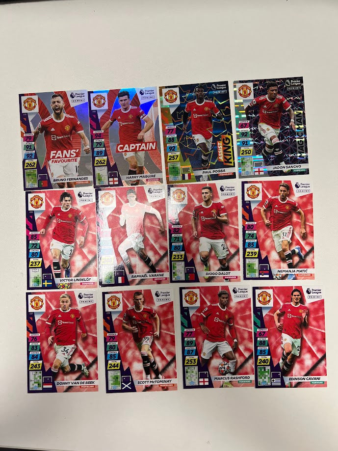 Manchester United - Panini Adrenalyn XL Premier League Plus Cards 21/22