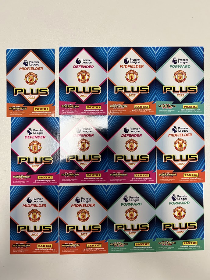 Manchester United - Panini Adrenalyn XL Premier League Plus Cards 21/22