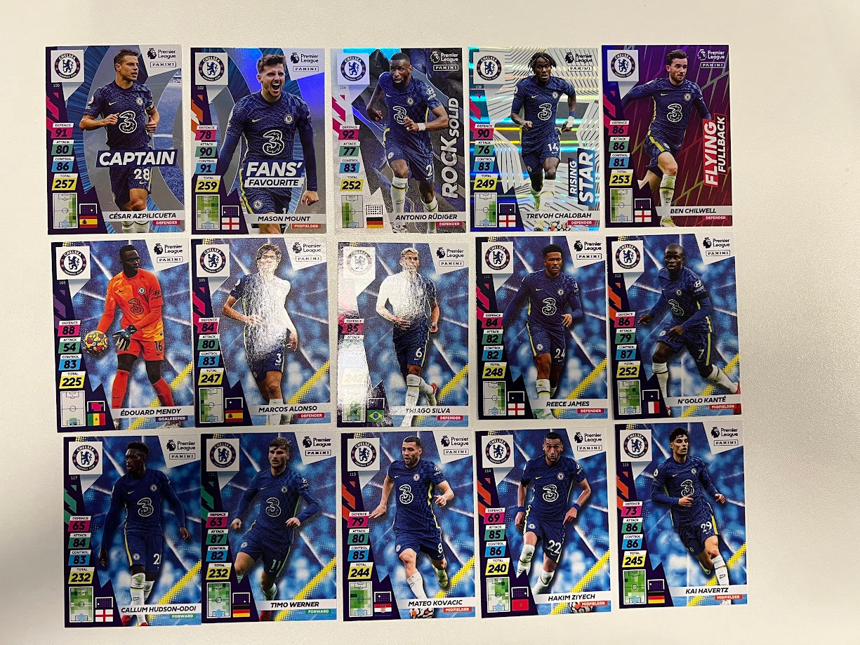 Chelsea - Panini Adrenalyn XL Premier League Plus Cards 21/22