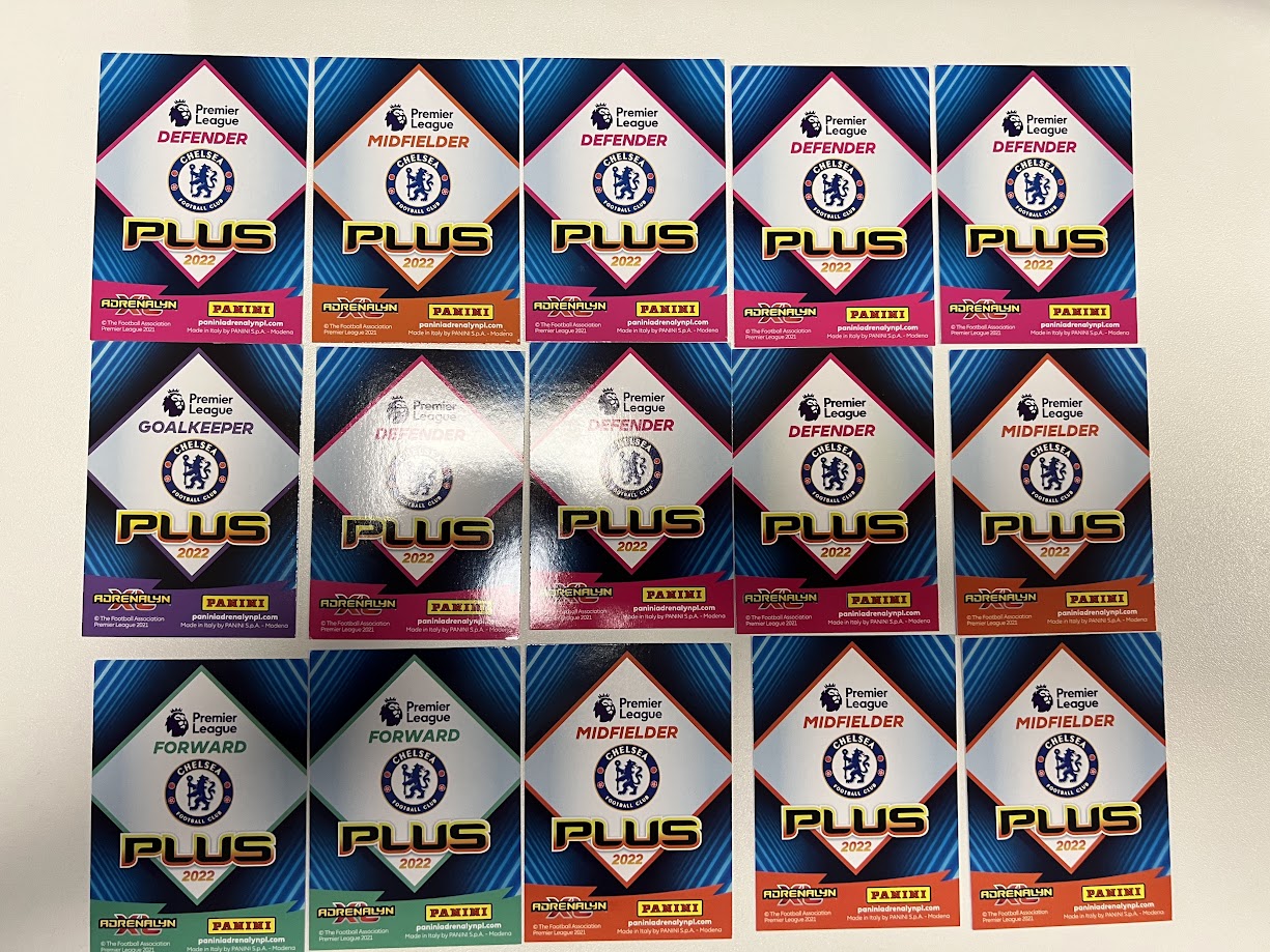 Chelsea - Panini Adrenalyn XL Premier League Plus Cards 21/22