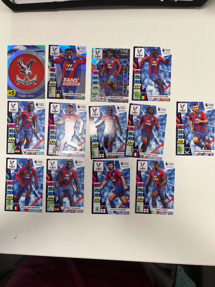 Crystal Palace - Panini Adrenalyn XL Premier League Plus Cards 21/22