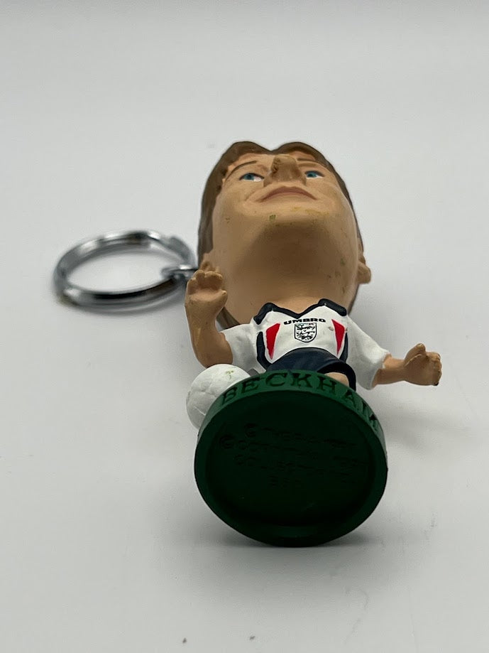 David Beckham - Corinthian Figure - Keyring - England - E80