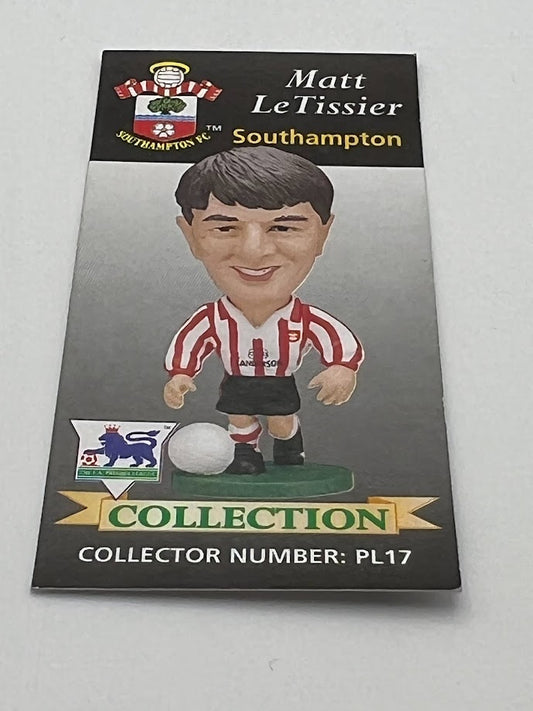 Matt Le Tissier - Southampton - Corinthian Figure Collector Card Only - PL17