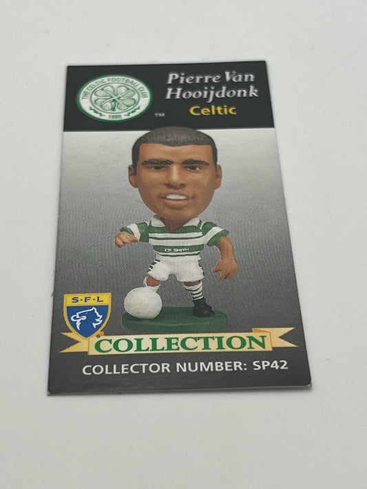 Pierre Van Hooijdonk - Celtic - Corinthian Figure Collector Card Only - SP42