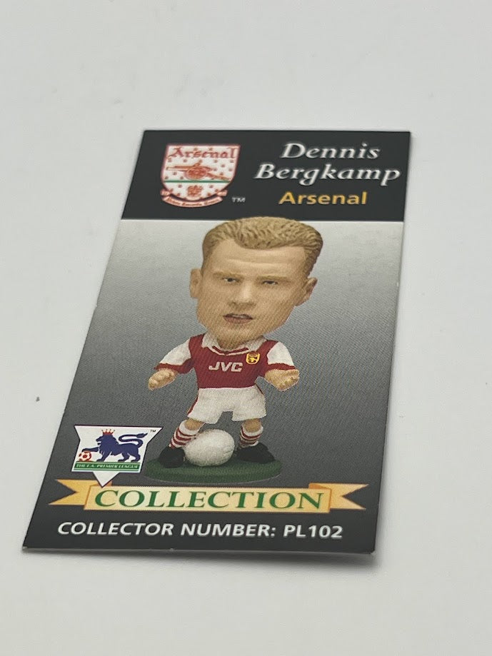 Dennis Bergkamp Collector Card - Arsenal - Corinthian Figure Card - PL102