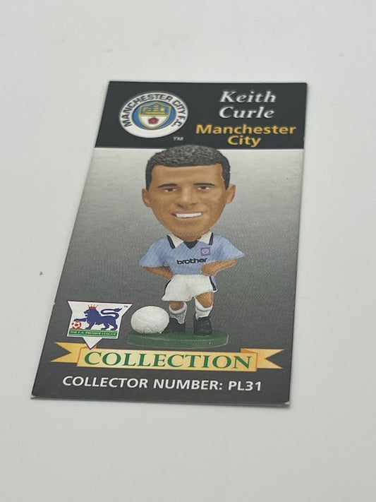 Keith Curle Collector Card - Manchester City - Corinthian Figure Card - PL31