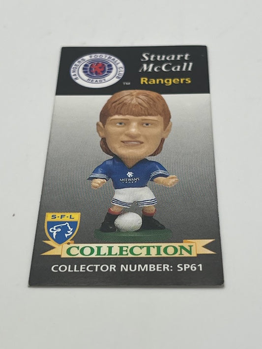 Stuart McCall - Rangers - Corinthian Figure Collector Card Only - SP61