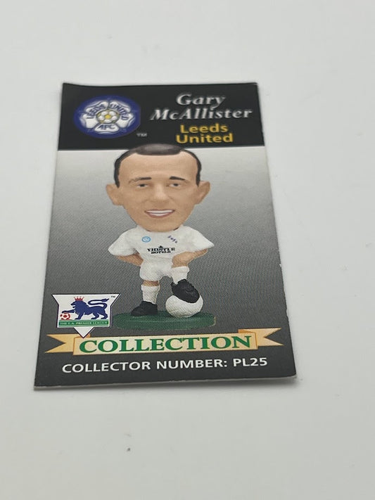 Gary McAllister Collector Card - Leeds United - Corinthian Figure Card - PL25
