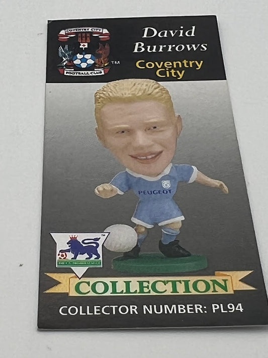 David Burrows - Loose Corinthian Headliners Card - Coventry City - PL94