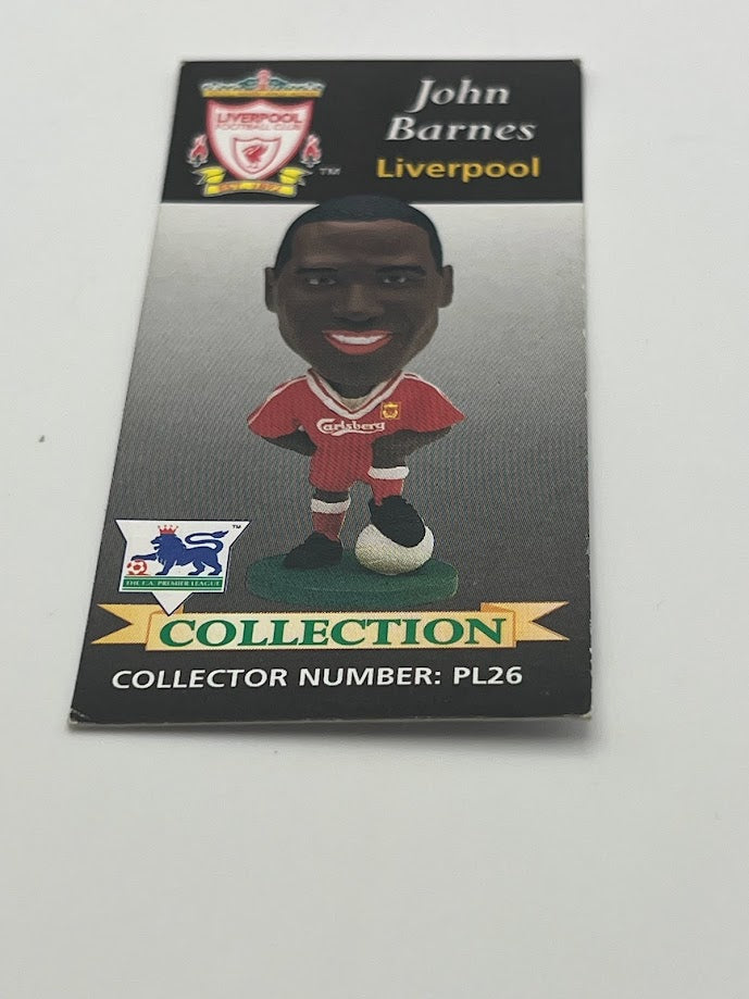 John Barnes - Liverpool - Corinthian Figure Collector Card Only - PL26