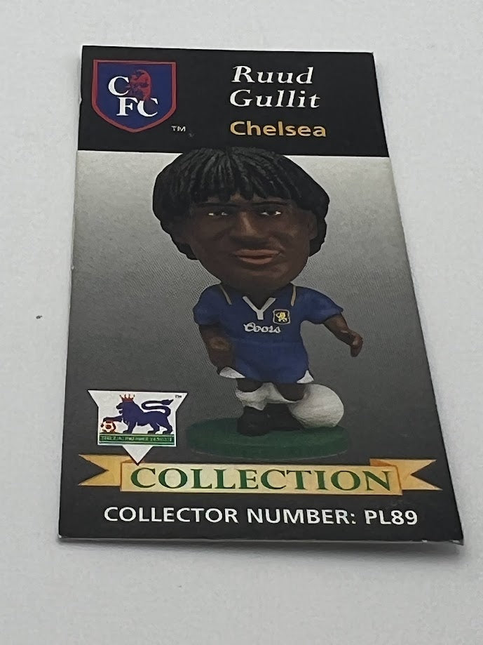 Ruud Gullit Collector Card - Chelsea - Corinthian Figure Card - PL89
