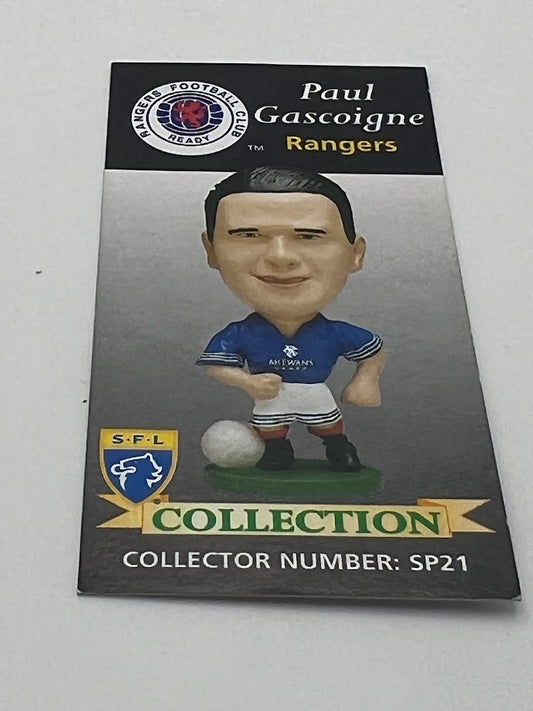 Paul Gascoigne Collector Card - Rangers - Corinthian Figure Card - SP21