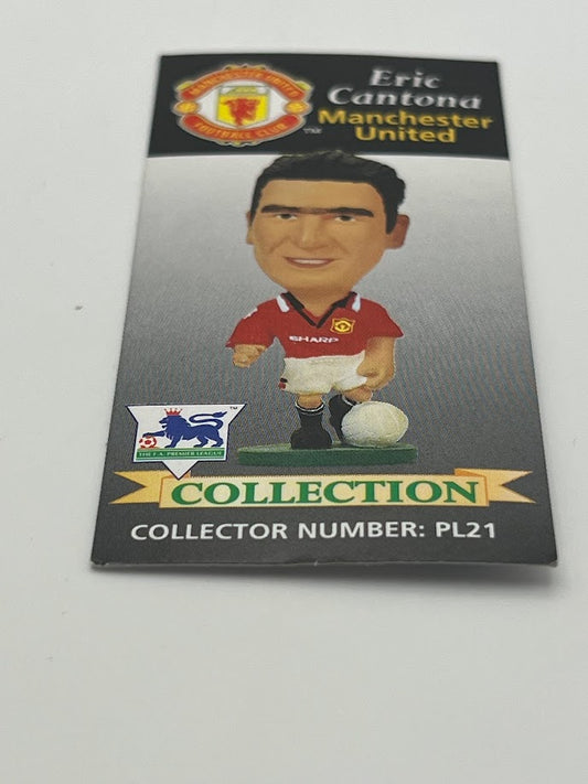 Eric Cantona Collector Card - Manchester United - Corinthian Figure Card - PL21