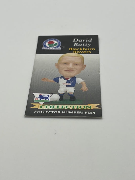 David Batty Collector Card - Blackburn Rovers - Corinthian Figure Card - PL84