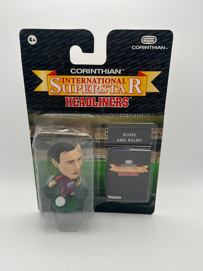 Abel Balbo Corinthian Football Figure - AS Roma - SER025 - Unopened Collectible