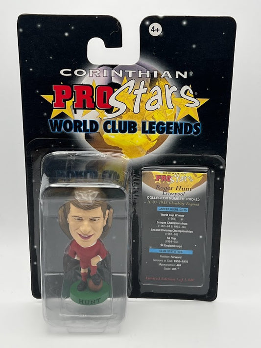 Roger Hunt - Corinthian Football Figure - Liverpool - ProStars World Club Legends - PRO452 - Collectible