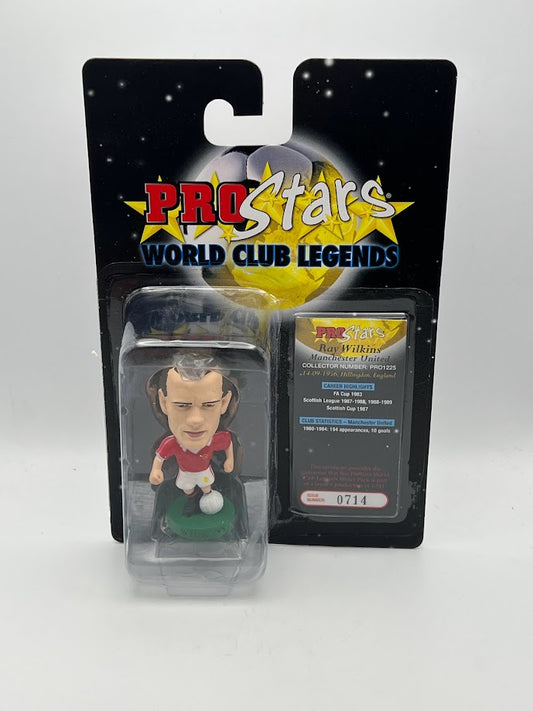 Ray Wilkins - Corinthian Football Figure - Manchester United - ProStars World Club Legends - PRO1225 - Collectible