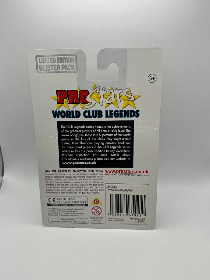 Ossie Ardiles - Corinthian Football Figure - Tottenham Hotspur - ProStars World Club Legends - PRO1541 - Collectible