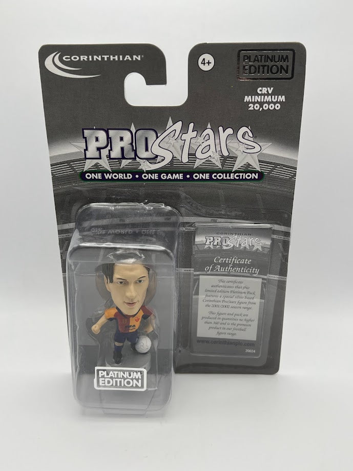 Francesco Totti - Corinthian ProStars Football Platinum Figure - AS Roma - PRO621/PP621