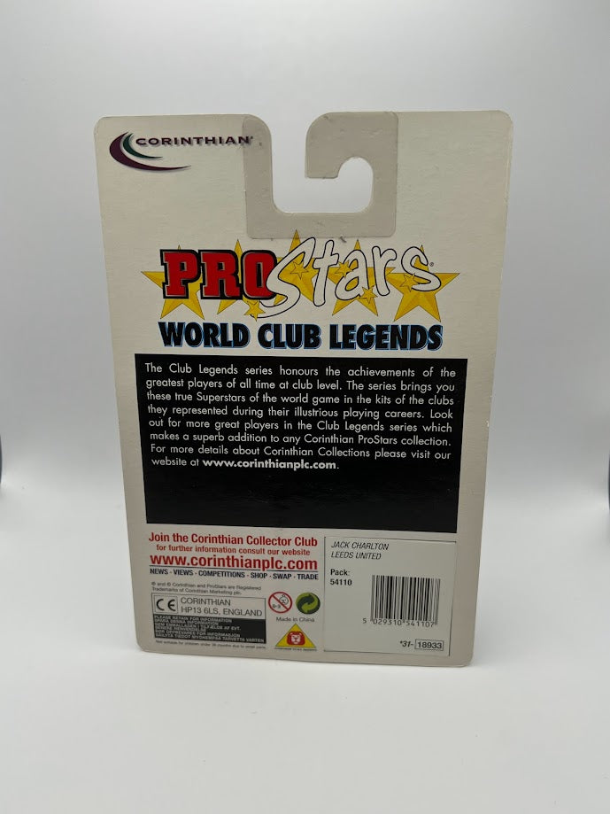 Jack Charlton - Corinthian Football Figure - Leeds United - ProStars World Club Legends - PRO450