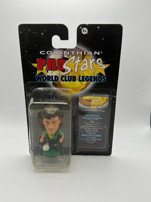 Mark Hughes - Corinthian Football Figure - Manchester United - Away Kit - ProStars World Club Legends - PRO602