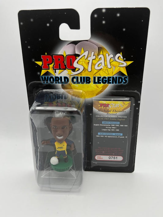 Michael Thomas - Corinthian Football Figure - Arsenal Away - ProStars World Club Legends - PRO1544