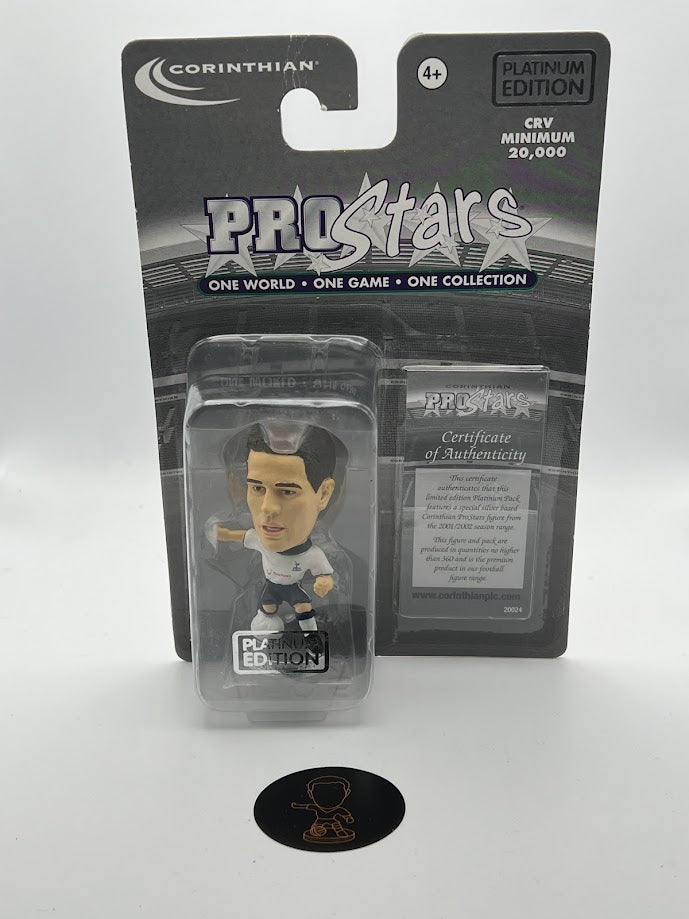 Jamie Redknapp - Corinthian ProStars Football - Collector's Edition Platinum Figure - Series 18 - Tottenham Hotspur - PRO692 / PP692