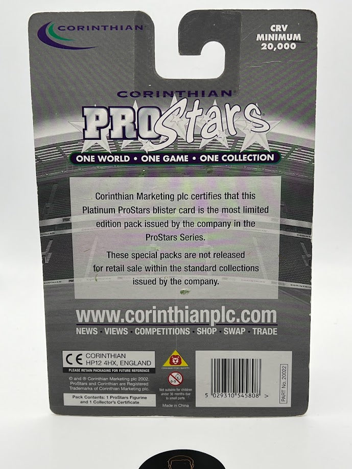 Jamie Redknapp - Corinthian ProStars Football - Collector's Edition Platinum Figure - Series 18 - Tottenham Hotspur - PRO692 / PP692