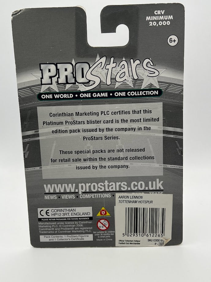 Aaron Lennon - Corinthian ProStars Football - Platinum Figure - Tottenham Hotspur - PRO1489 / PP1489