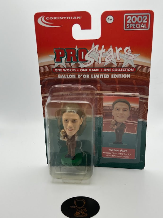 Michael Owen - Corinthian Prostars Figure - Ballon D'Or Limited Edition - PRO600