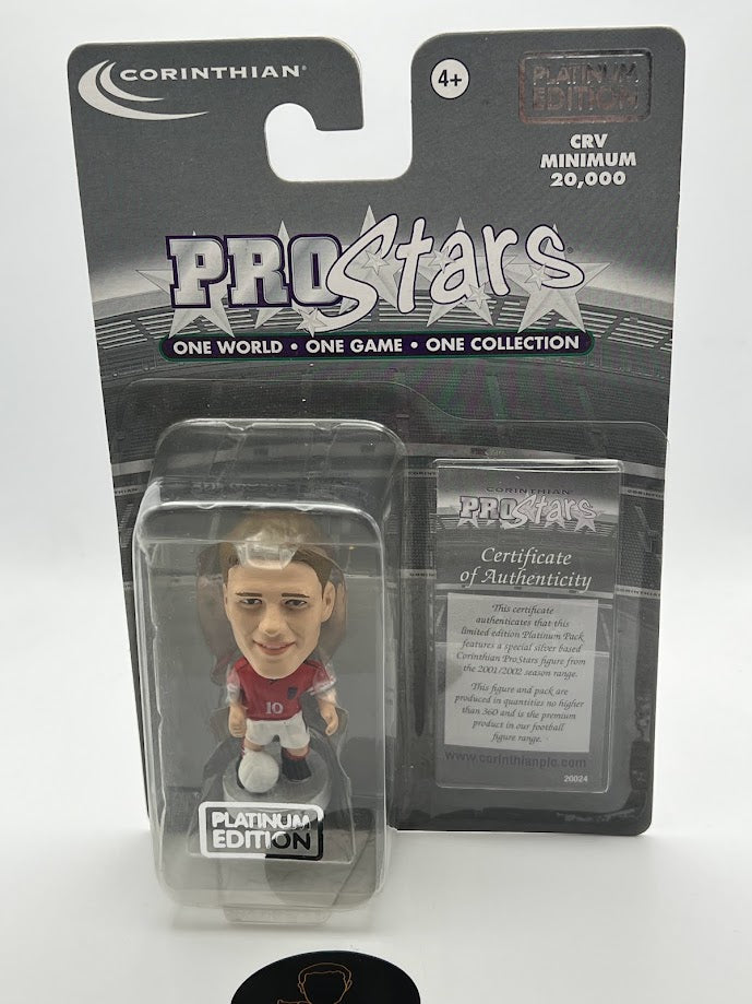 Michael Owen - Corinthian ProStars Football Figure - Platinum Edition - England - PRO673 / PP673