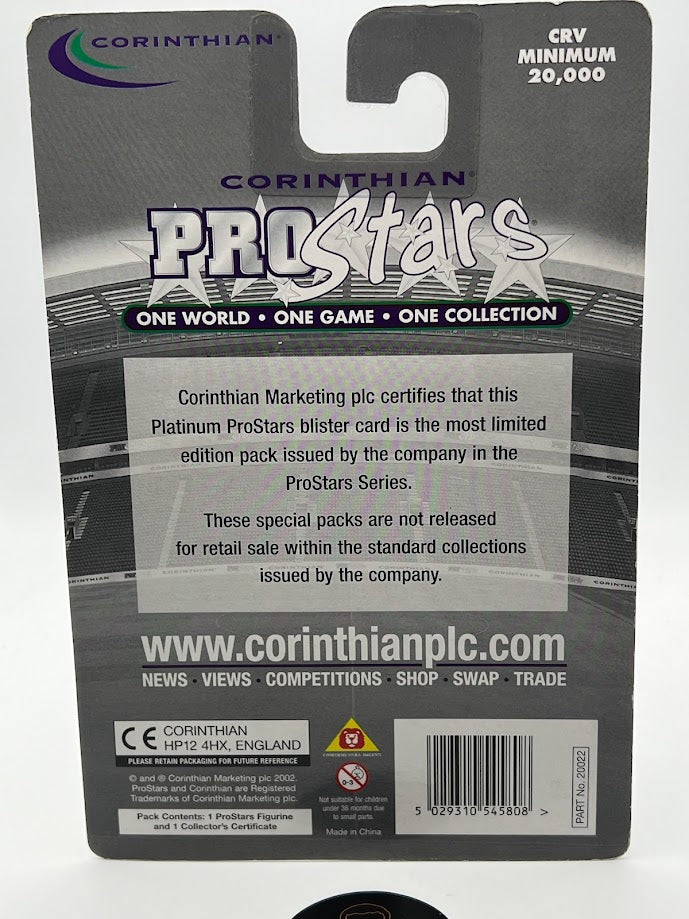 Dariuss Vassell - Corinthian ProStars Football - Collector's Edition Platinum Figure - Series 18 - Aston Villa - PRO690 / PP690