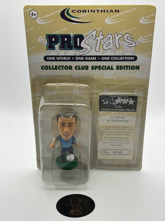 Edu - Corinthian Football Figure - Arsenal Away - PRO728 - ProStars Collector Club Special Edition