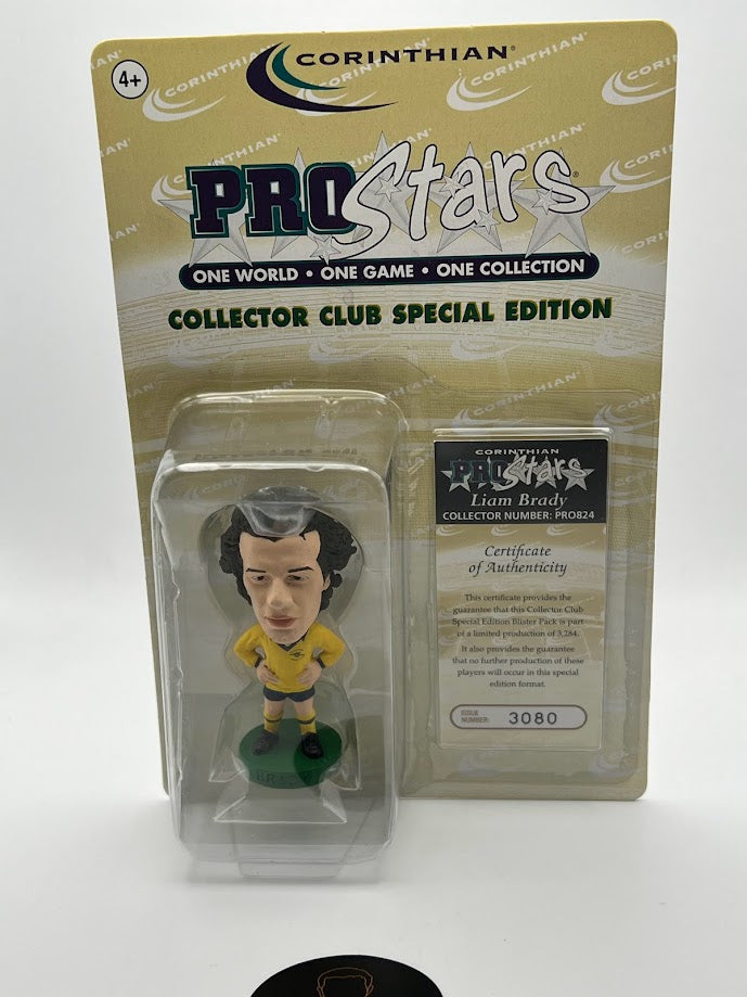 Liam Brady - Corinthian Football Figure - Arsenal Away - PRO824 - ProStars Collector Club Special Edition