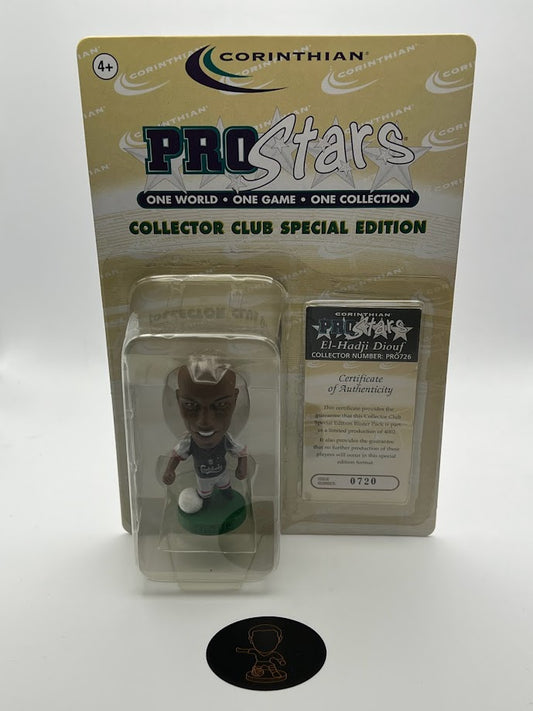 El-Hadji Diouf - Corinthian Football Figure - Liverpool - PRO726 - ProStars Collector Club Special Edition