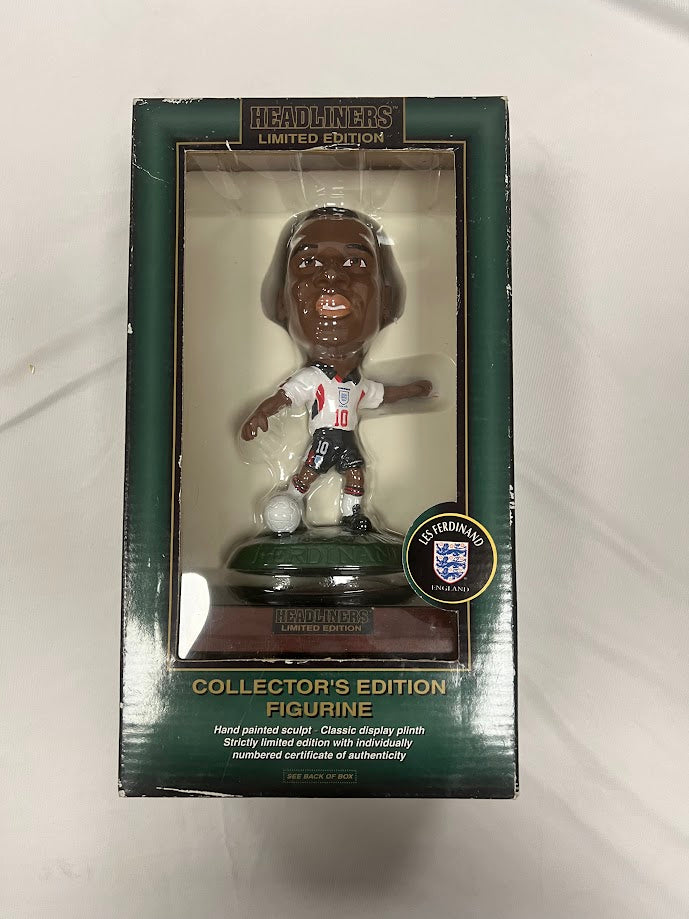 Les Ferdinand - Corinthian ProStars Football Figure -  Headliners Limited Edition - England - XL05