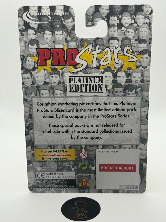 Ronny Johnsen - Corinthian ProStars Football Figure - Platinum Edition - Manchester United - PRO217