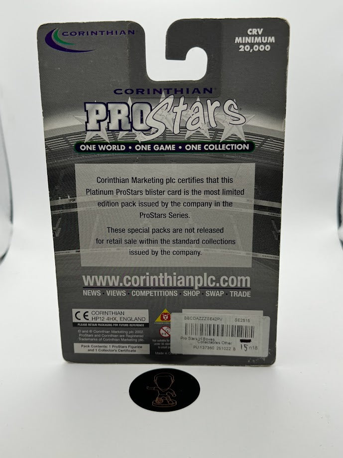 Arthur Numan - Corinthian ProStars Football Figure - Collector's Edition Platinum Figure - Series 18 - Rangers - PRO697 / PP697