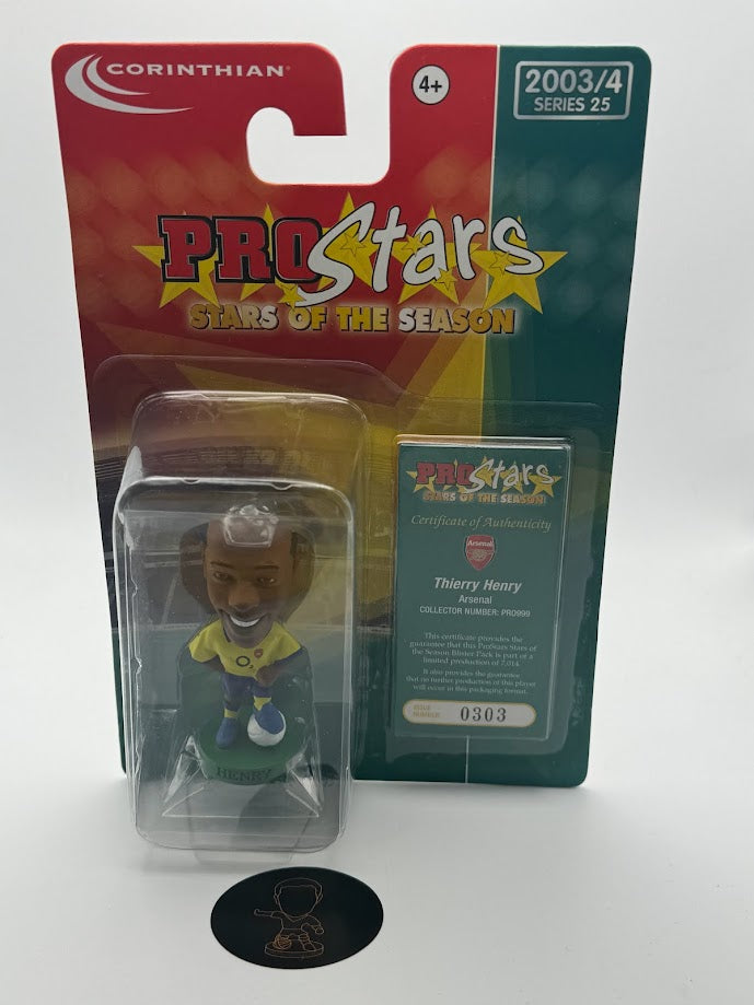 Thierry Henry - Corinthian ProStars Stars of Season - Arsenal - PRO999