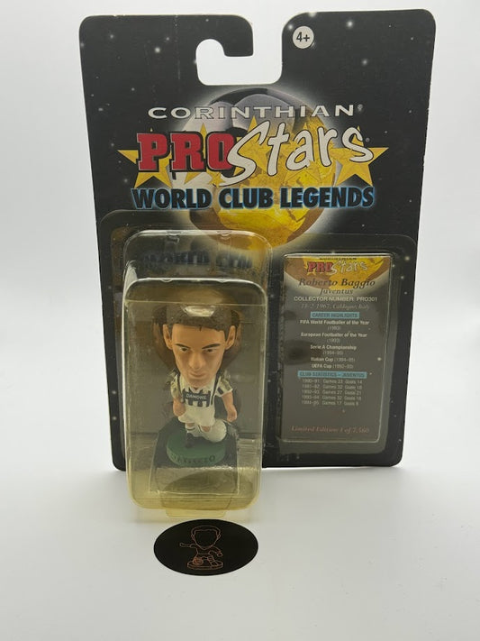 Roberto Baggio - Corinthian Football Figure - Juventus - ProStars World Club Legends - PRO301