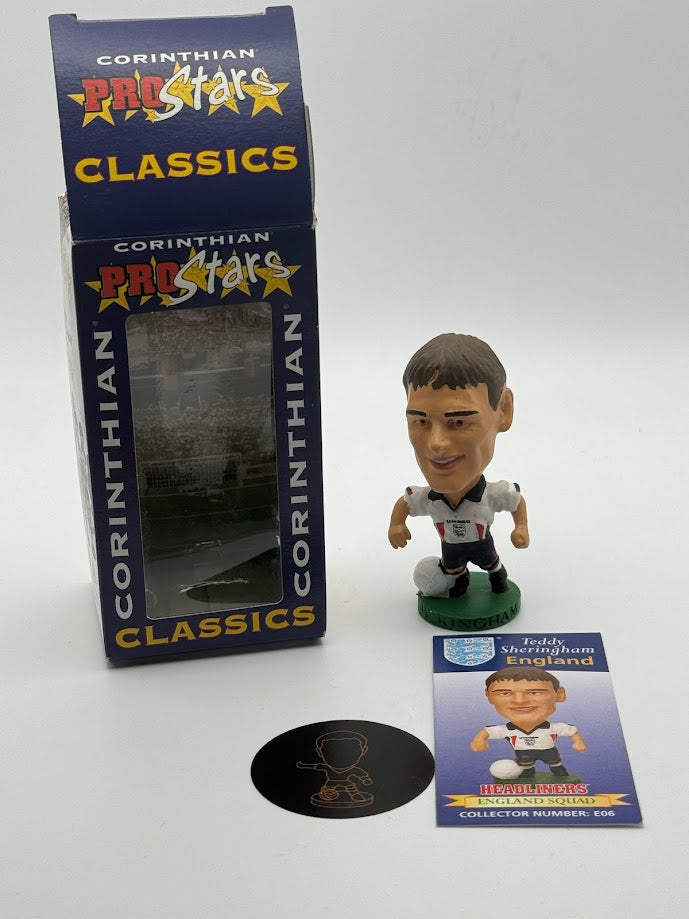 Teddy Sheringham - Corinthian ProStars Classics Football Figure - England - E06