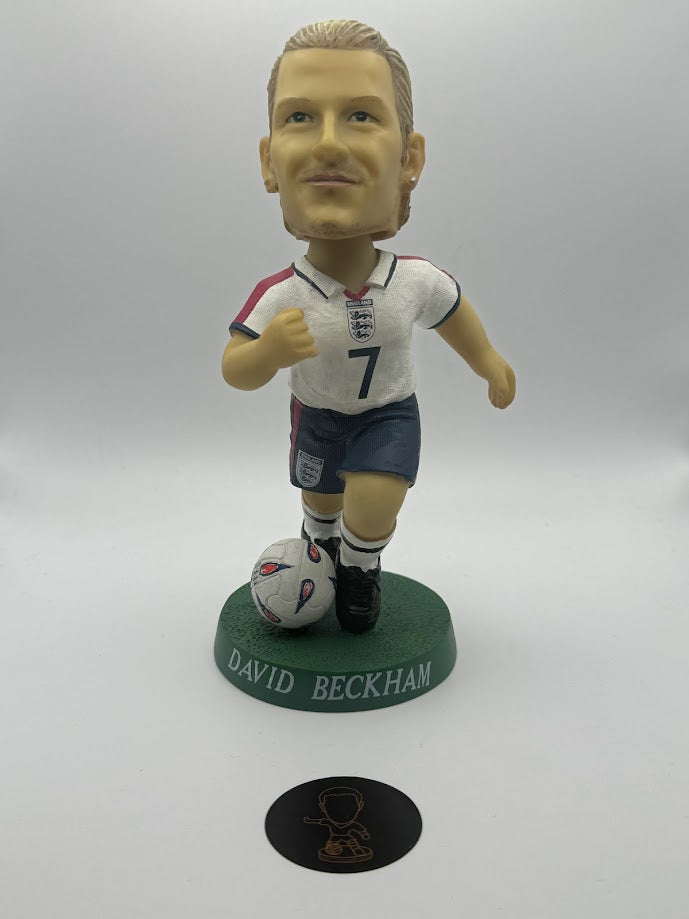 David Beckham - Bobble Head Figure 19cm Tall - England - Bobble Dobbles