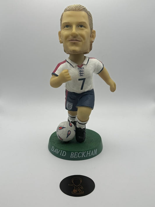 David Beckham - Bobble Head Figure 19cm Tall - England - Bobble Dobbles