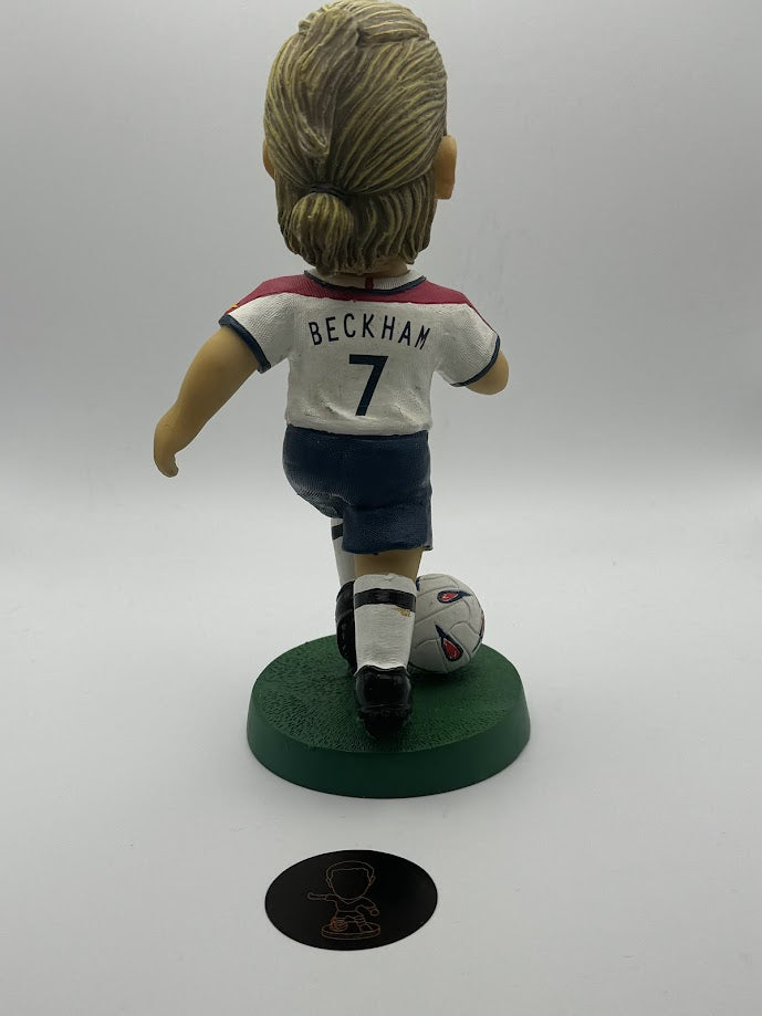 David Beckham - Bobble Head Figure 19cm Tall - England - Bobble Dobbles